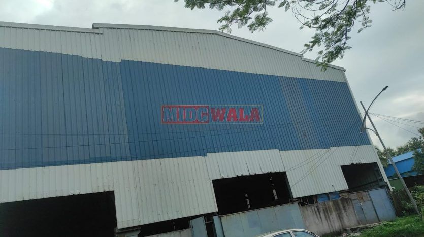 Industrial shed for lease at Taloja MIDC, Navi Mumbai; 35000 SQFT