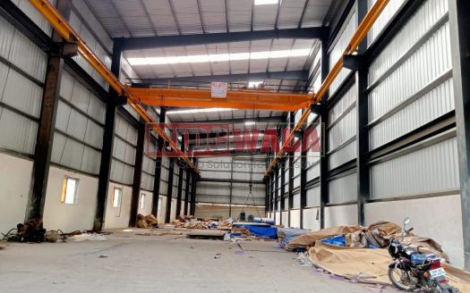 Industrial shed for lease at Taloja MIDC, Navi Mumbai; 35000 SQFT