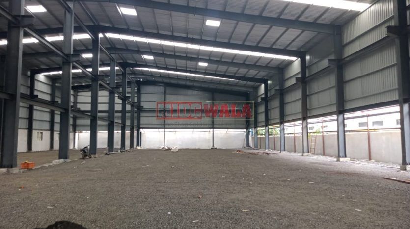 Industrial shed for lease at Taloja MIDC, Navi Mumbai; 35000 SQFT