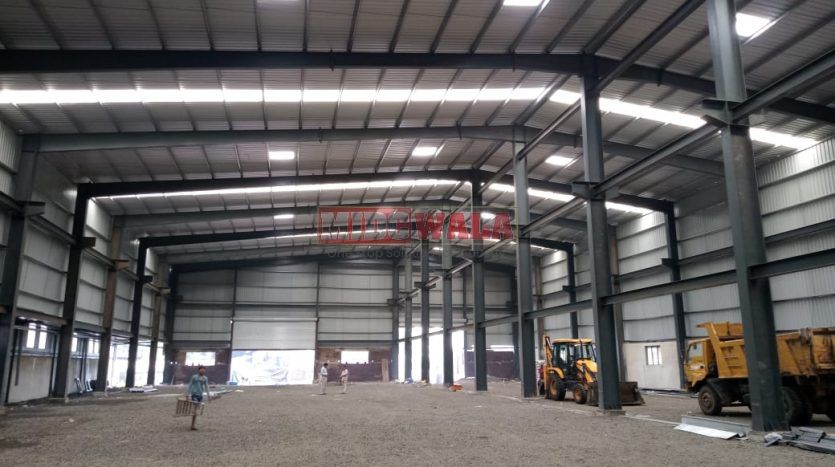 Industrial shed for lease at Taloja MIDC, Navi Mumbai; 35000 SQFT