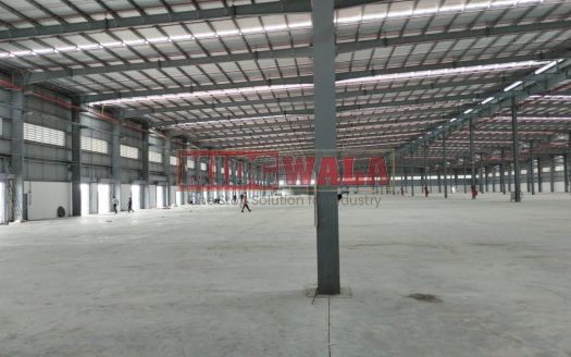 Large, modern warehouse in TTC Industrial Area, Taloja MIDC, Navi Mumbai. Suitable for storage and distribution.