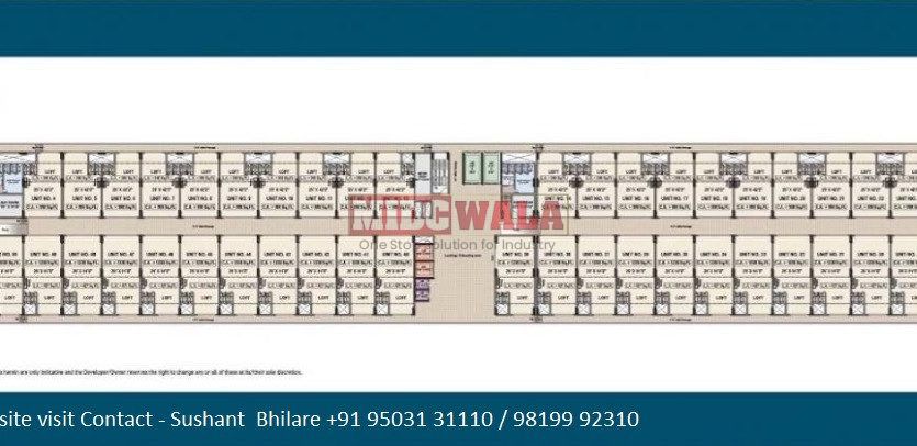 A modern industrial warehouse located in Juinagar Navi Mumbai, offering 1347 SQ.FT of spacious and well-maintained workspace.