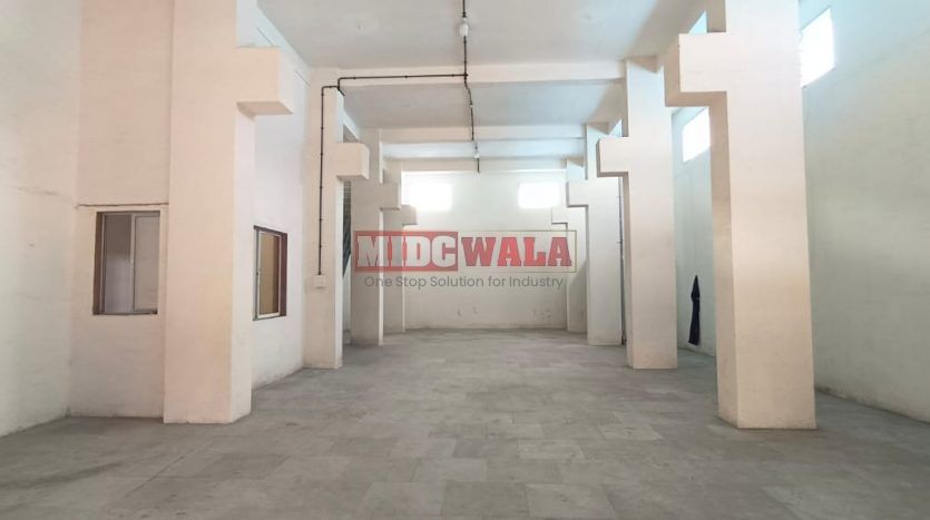 spacious and well-maintained industrial Building available for lease in Rabale Navi Mumbai's TTC Industrial Area. The Building features ample workspace, ample power supply, and convenient access to transportation.