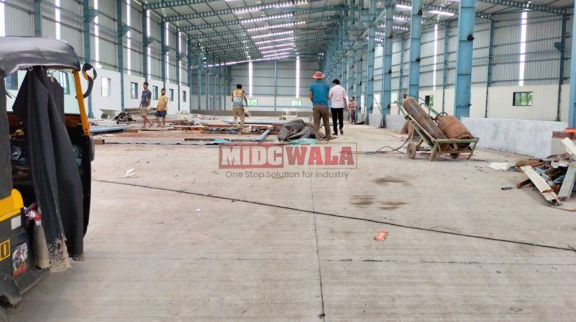 Industrial shed/ warehouse for lease at Taloja non midc 13000 SQFT