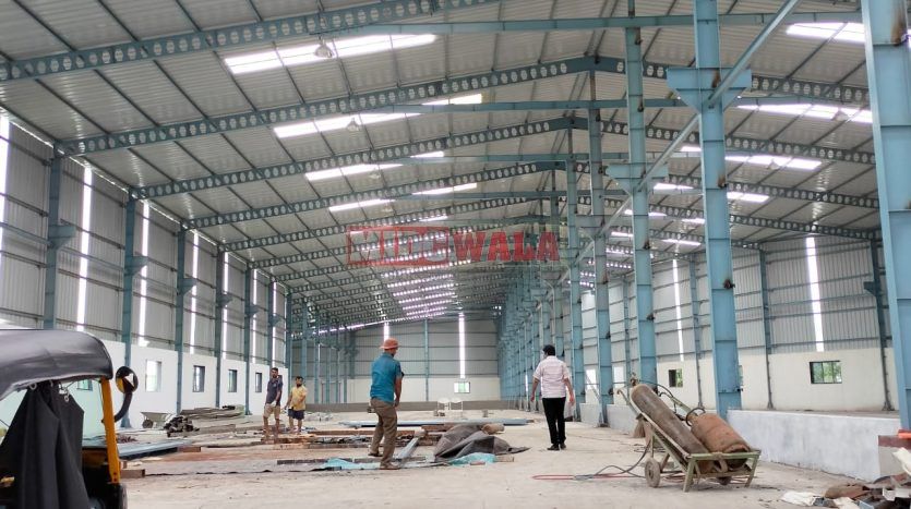 Industrial shed/ warehouse for lease at Taloja non midc 13000 SQFT