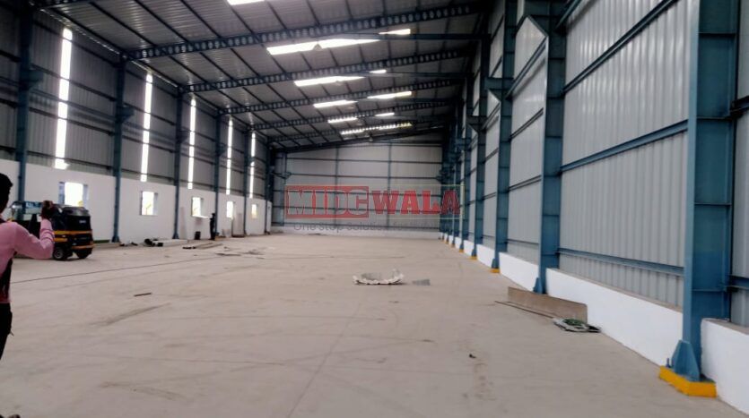 Industrial Shed warehouse for lease in Taloja MIDC 14000 SQFT