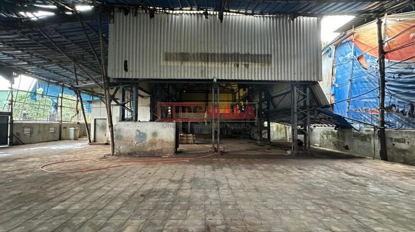 Industrial Shed for lease in Rabale MIDC 6000 SQFT