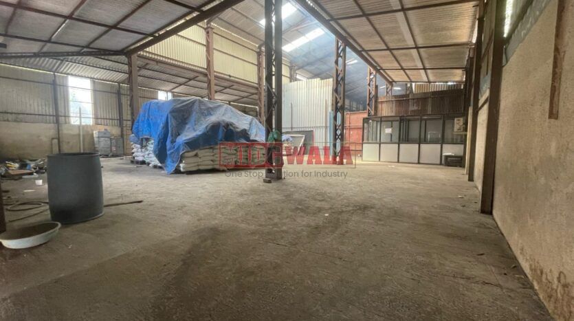 Industrial Shed warehouse for lease at Navi Mumbai, Koparkhairane MIDC 3000 SQFT