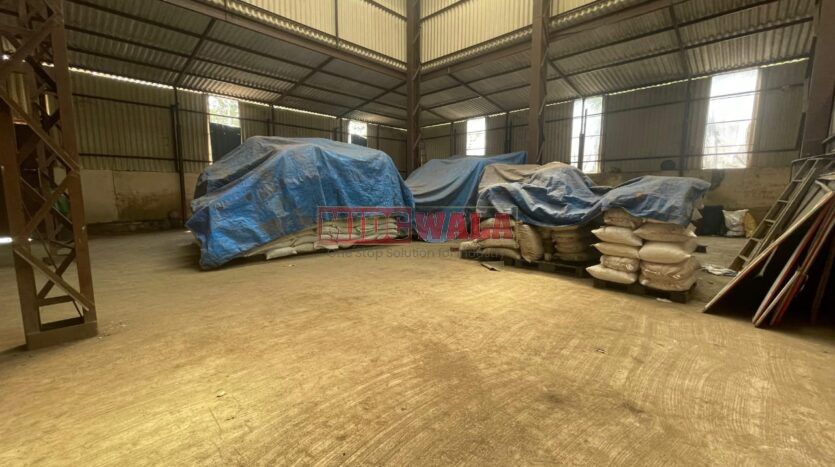 Industrial Shed warehouse for lease at Navi Mumbai, Koparkhairane MIDC 3000 SQFT