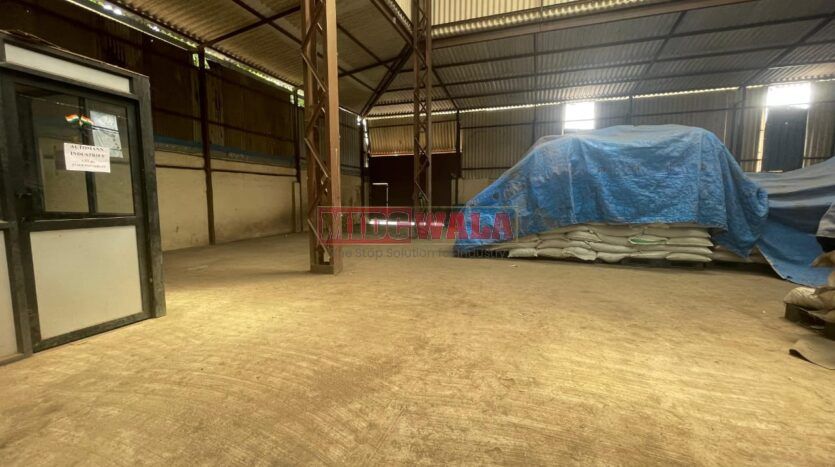 Industrial Shed warehouse for lease at Navi Mumbai, Koparkhairane MIDC 3000 SQFT