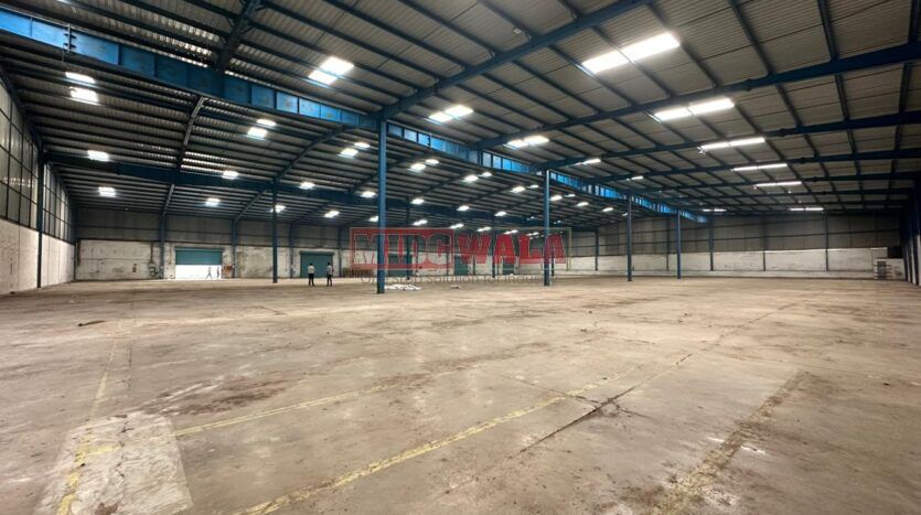 A modern and well-maintained Warehouse in Panvel Navi Mumbai; , featuring ample storage space, efficient loading docks, and strategic connectivity, ideal for businesses seeking seamless storage and distribution solutions.