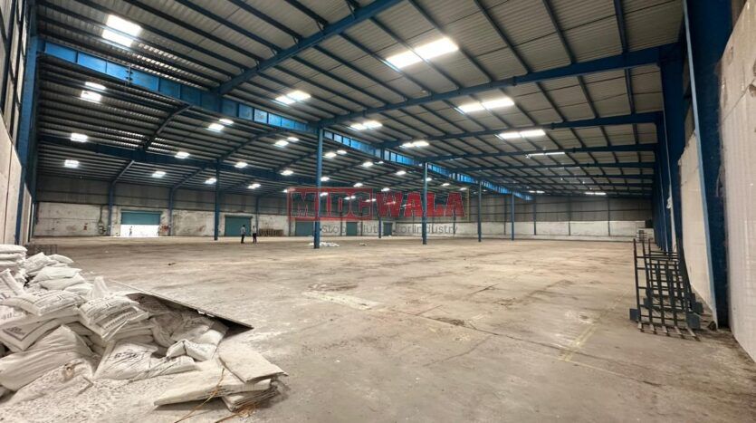 A modern and well-maintained Warehouse in Panvel Navi Mumbai; , featuring ample storage space, efficient loading docks, and strategic connectivity, ideal for businesses seeking seamless storage and distribution solutions.