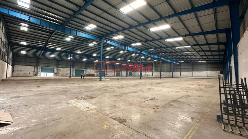 A modern and well-maintained Warehouse in Panvel Navi Mumbai; , featuring ample storage space, efficient loading docks, and strategic connectivity, ideal for businesses seeking seamless storage and distribution solutions.