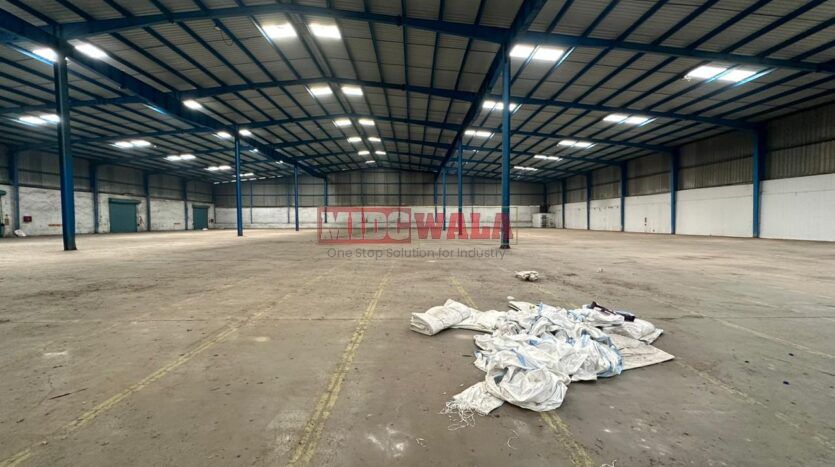 A modern and well-maintained Warehouse in Panvel Navi Mumbai; , featuring ample storage space, efficient loading docks, and strategic connectivity, ideal for businesses seeking seamless storage and distribution solutions.