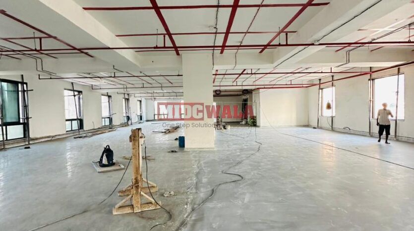 spacious and well-maintained commercial Property available for lease in Koparkhairne, Navi Mumbai's