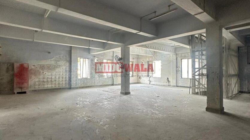 Spacious factory building available for lease in Taloja MIDC, Navi Mumbai, ideal for diverse industrial needs. (MIDCWALA )