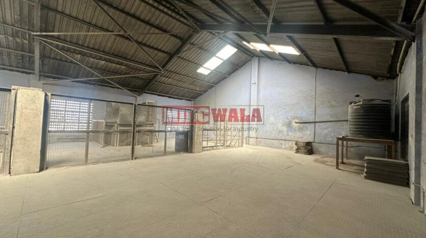 Spacious factory building available for lease in Taloja MIDC, Navi Mumbai, ideal for diverse industrial needs. (MIDCWALA )