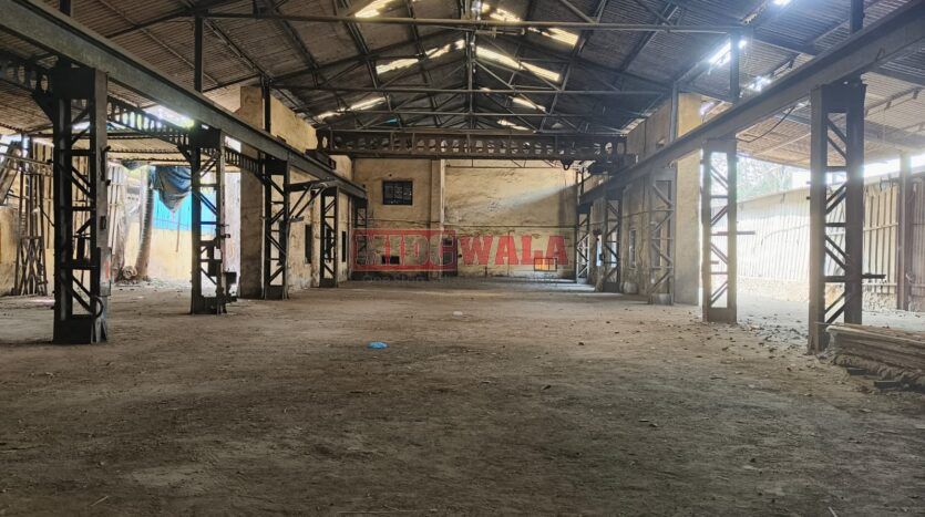 Large industrial shed available for lease in Nerul MIDC, Navi Mumbai.