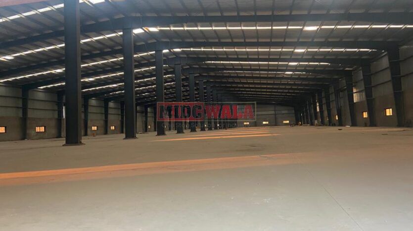 Spacious industrial warehouse available for lease in Khopoli, Raigad, offering ample space for production, storage, and distribution. (MIDCWALA )