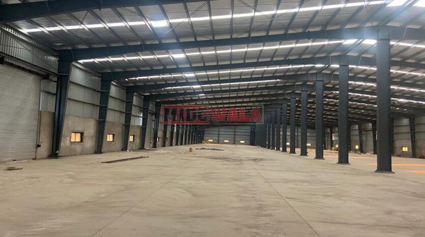 Spacious industrial warehouse available for lease in Khopoli, Raigad, offering ample space for production, storage, and distribution. (MIDCWALA )