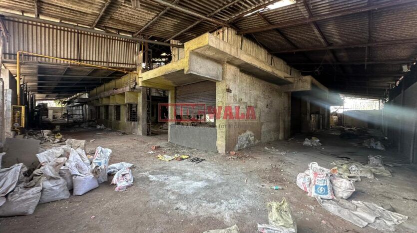 Large industrial shed available for lease in Pawane MIDC, Navi Mumbai.