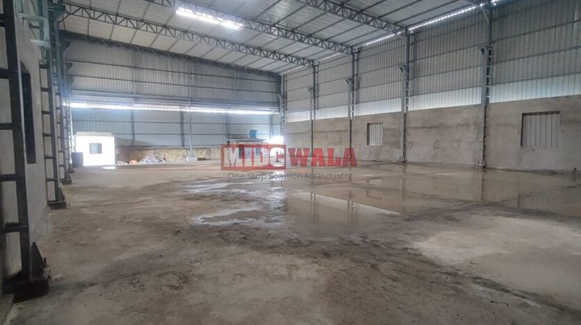 Large industrial shed available for lease in Taloja MIDC, Navi Mumbai.