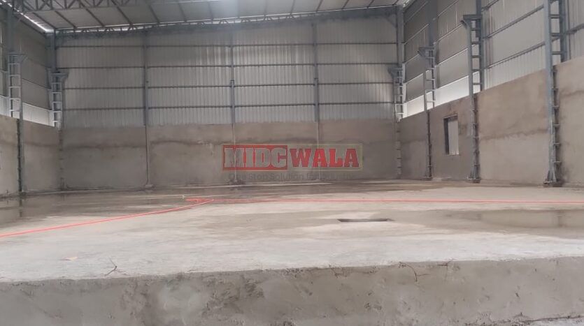 Large industrial shed available for lease in Taloja MIDC, Navi Mumbai.