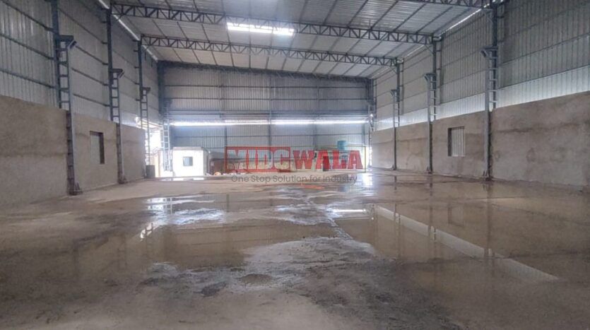 Large industrial shed available for lease in Taloja MIDC, Navi Mumbai.