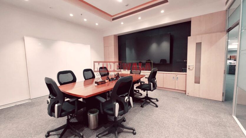 Industrial warehouse or office space for rent in Turbhe, Navi Mumbai.