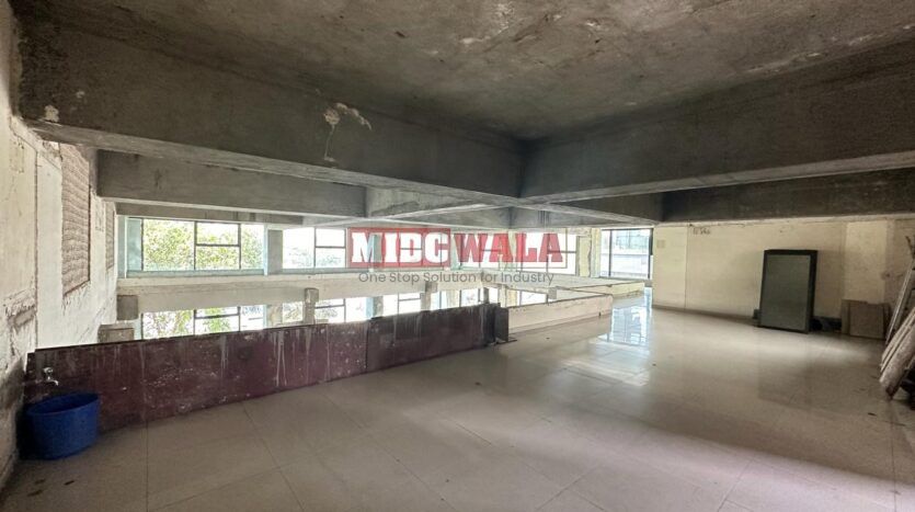 Industrial building constructed with RCC for lease in Turbhe MIDC, Navi Mumbai.