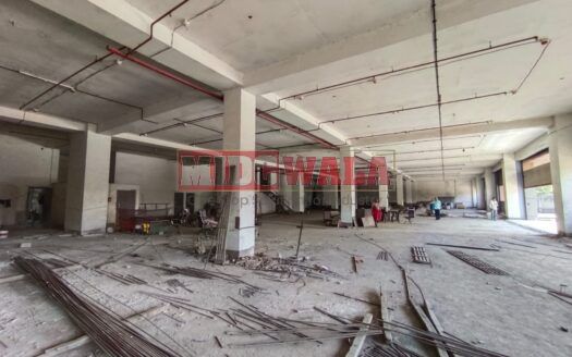 Industrial warehouse space (RCC construction) for lease in prime Turbhe MIDC location, Navi Mumbai.