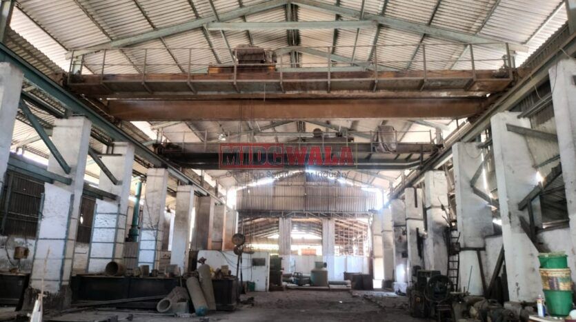 Large industrial building available for lease in Mahape MIDC, Navi Mumbai.