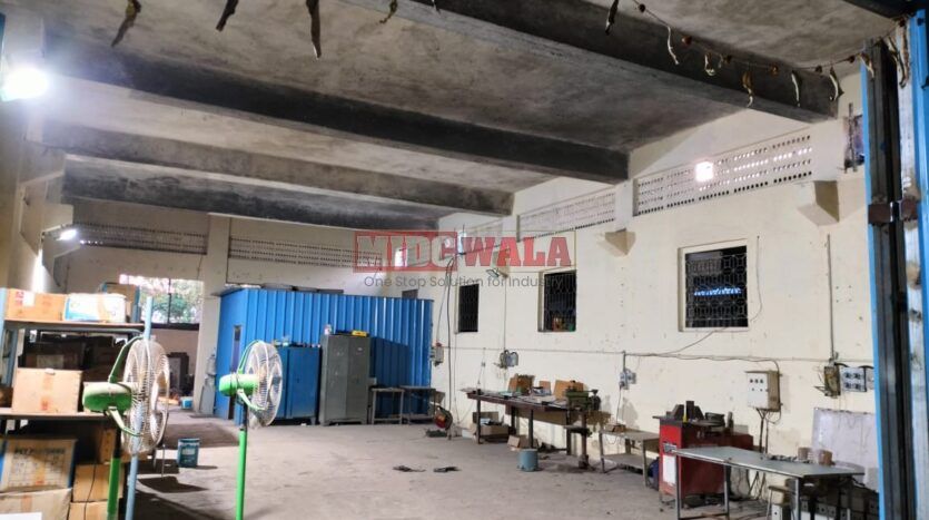 Spacious industrial warehouse available for lease in Rabale MIDC, Navi Mumbai.