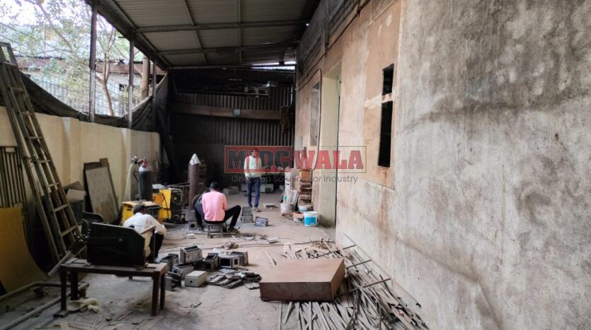 Spacious industrial warehouse available for lease in Rabale MIDC, Navi Mumbai.