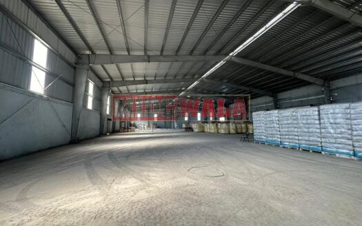 Spacious industrial warehouse available for lease in JNPT, Navi Mumbai, offering ample space for production, storage, and distribution. (MIDCWALA )