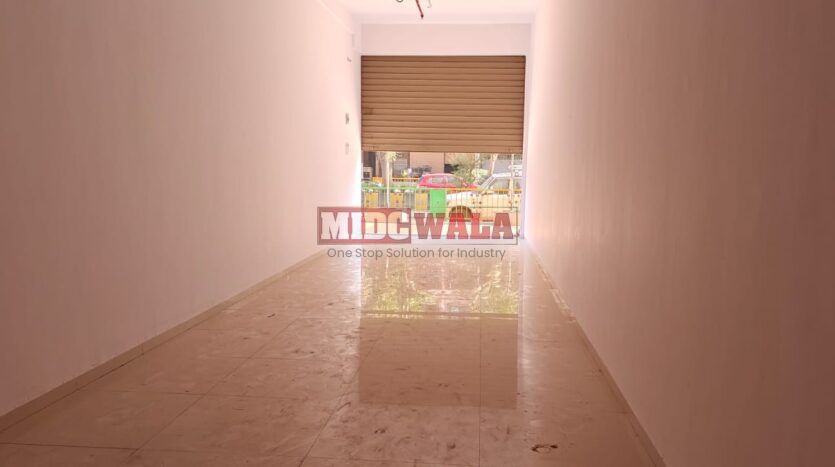 Spacious commercial shop available for rent in Ghansoli, Navi Mumbai.