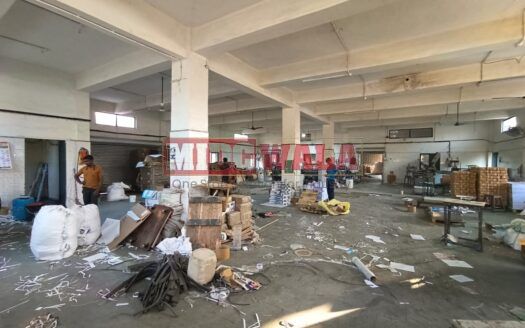 Spacious RCC industrial building available for lease in Rabale MIDC, Navi Mumbai.