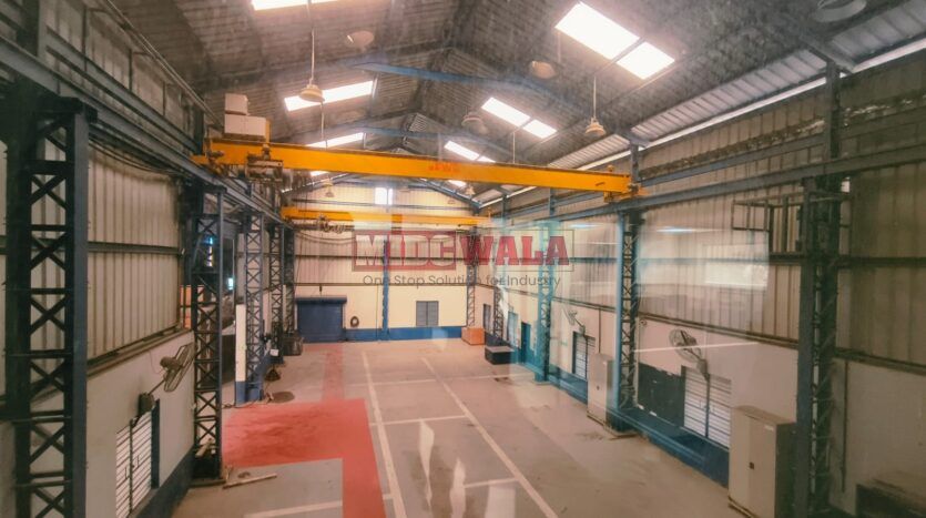 Industrial factory building available for purchase in Rabale MIDC, Navi Mumbai.