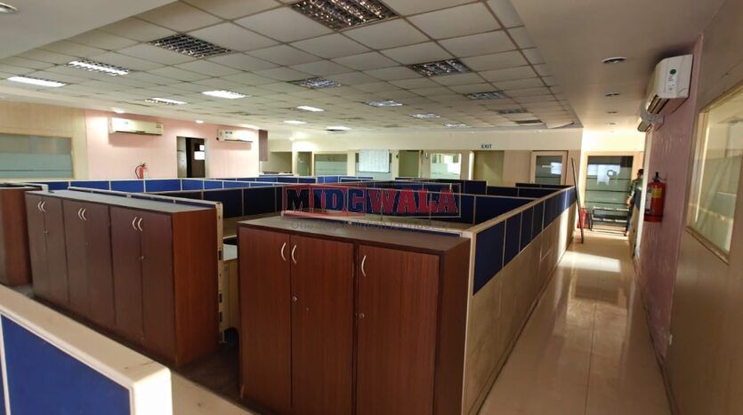 Available for lease: Furnished office space in Mahape, Navi Mumbai.