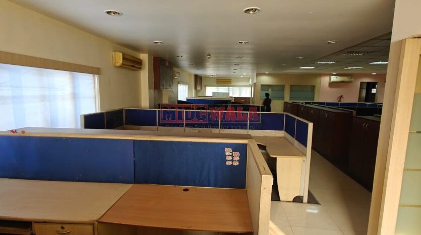 Furnished office space available for purchase in Mahape, Navi Mumbai.