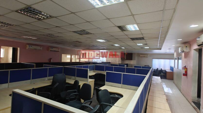 Furnished office space available for purchase in Mahape, Navi Mumbai.