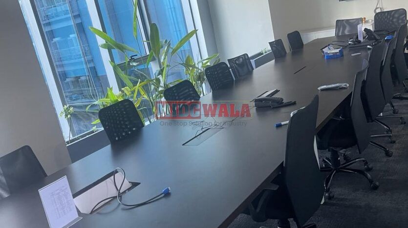 Move-in-ready office space with furniture included, available for lease in Mahape, Navi Mumbai.