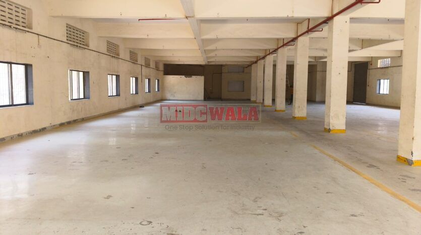 Spacious industrial RCC building available for lease in Taloja MIDC, Navi Mumbai.