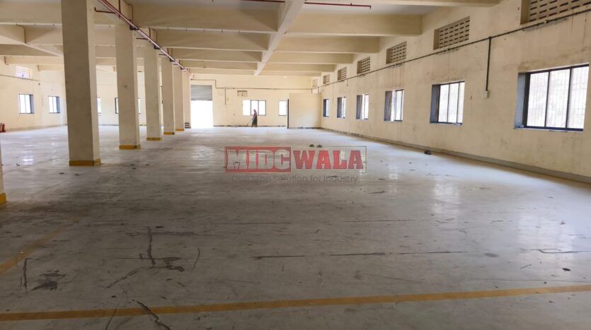 Spacious industrial RCC building available for lease in Taloja MIDC, Navi Mumbai.