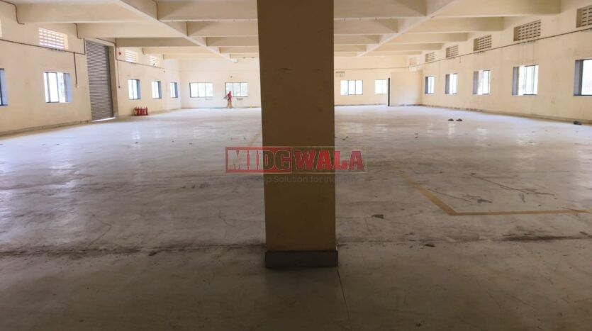 Spacious industrial RCC building available for lease in Taloja MIDC, Navi Mumbai.