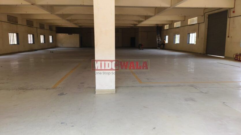 Spacious industrial RCC building available for lease in Taloja MIDC, Navi Mumbai.