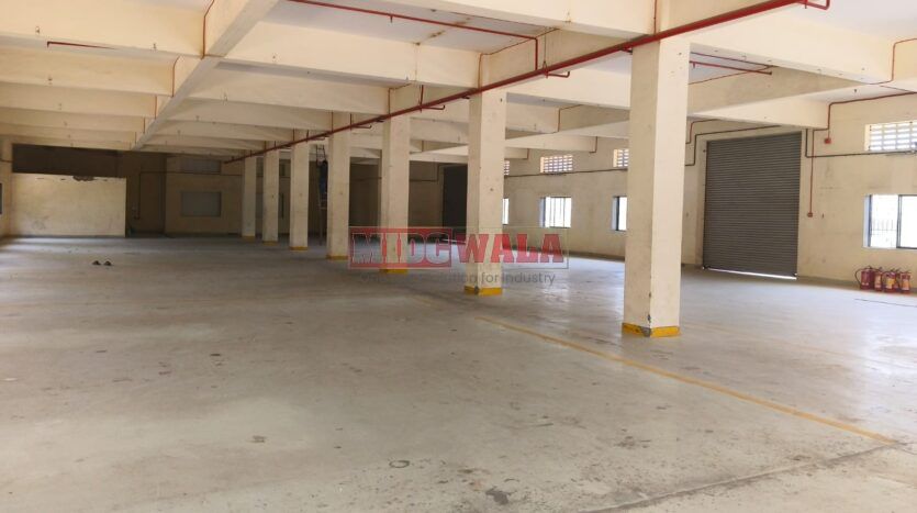 Spacious industrial RCC building available for lease in Taloja MIDC, Navi Mumbai.