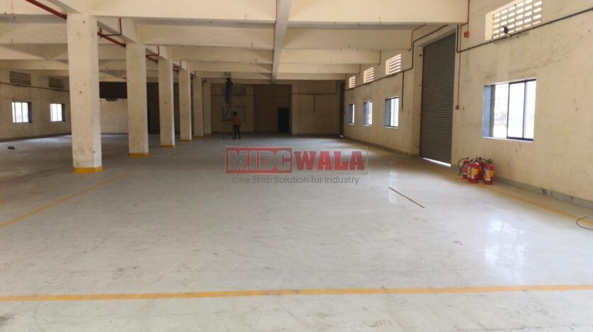 Spacious industrial RCC building available for lease in Taloja MIDC, Navi Mumbai.