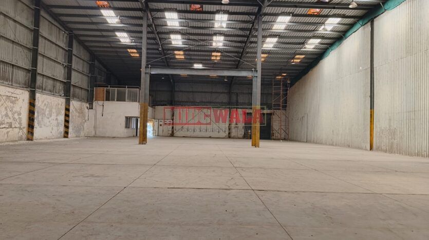 Large industrial shed for lease in a prime Taloja location, outside MIDC.