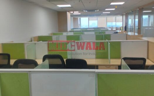 Fully furnished office space available for lease in Mahape, Navi Mumbai.